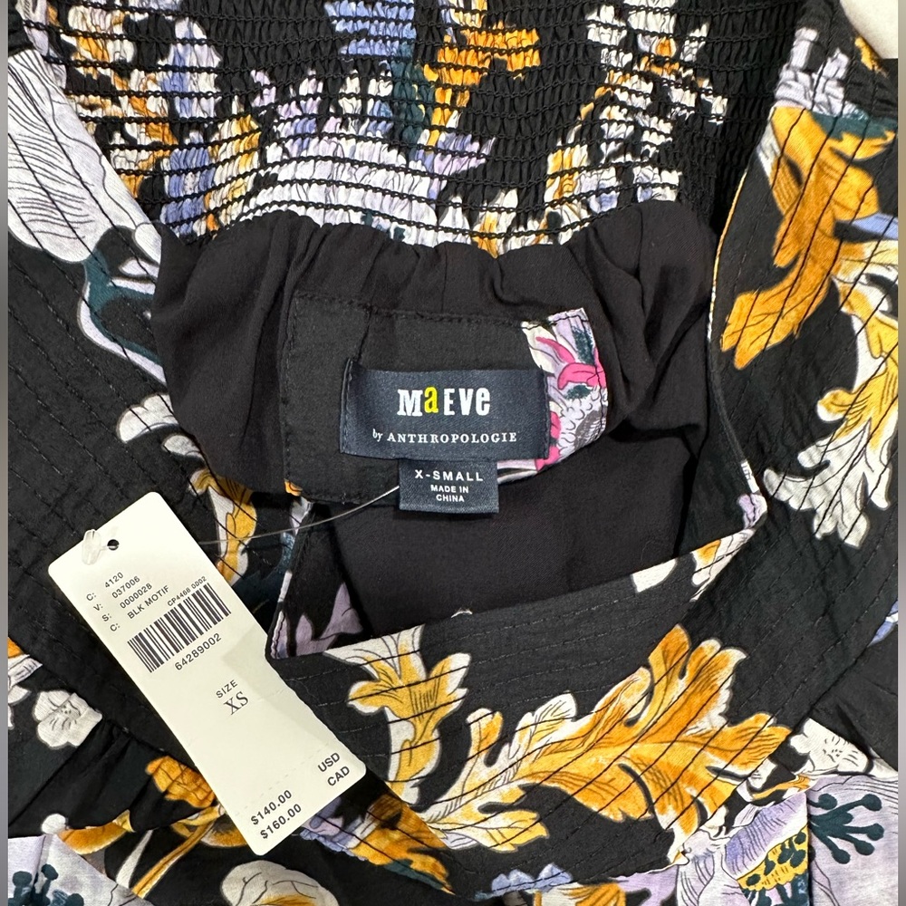 Anthropologie Maeve Floral Skirt